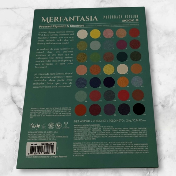 Rude Marfantasia Book 8 - 35 Pressed Pigment & Shadows # 38108 New In Box - Picture 4 of 4